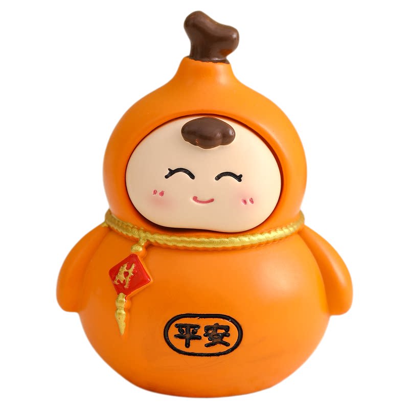 创意葫芦摆件工位解压情绪稳定神器桌面装饰品好运福禄礼物生日女