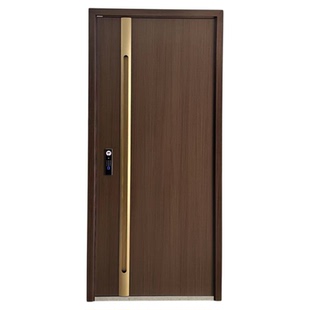 智能防盗门2025新款甲级入户门高端木纹转印4级安全进户门子母门