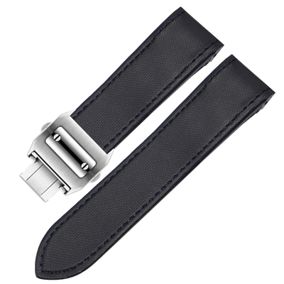 圣琴卡地亚山度士尼龙纹手表带