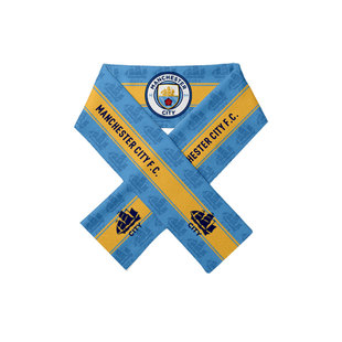 曼城队服欧冠英超蓝月亮足球迷围巾围脖男女加油助威户外保暖披肩