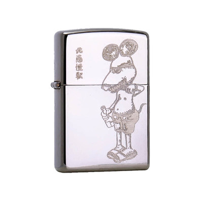 正版授权MAGICBUS【新裤子彭磊】北海怪兽联名款ZIPPO