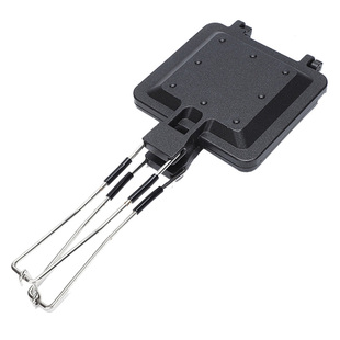 热压三明治早餐锅摆摊燃气不粘锅三文治面包模具夹锅封边吐司直火