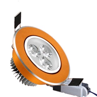 LED天花灯金色3瓦客厅吊顶孔灯过道背景墙走廊筒灯酒柜服装店射灯