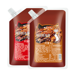 铁板鱿鱼专用酱料商用摆摊秘制酱料铁板烧烤酱调料炸串刷料酱批发