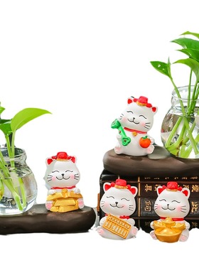 YOSPEED/驭速招财猫水培装饰品
