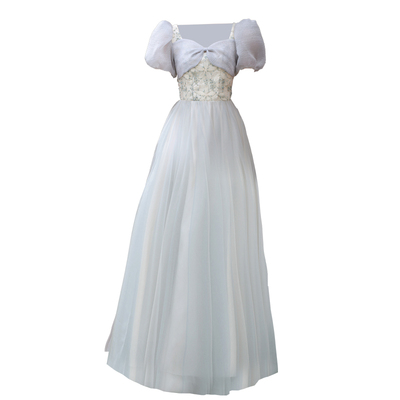 晚礼服2025新款毕业主持演出仙气