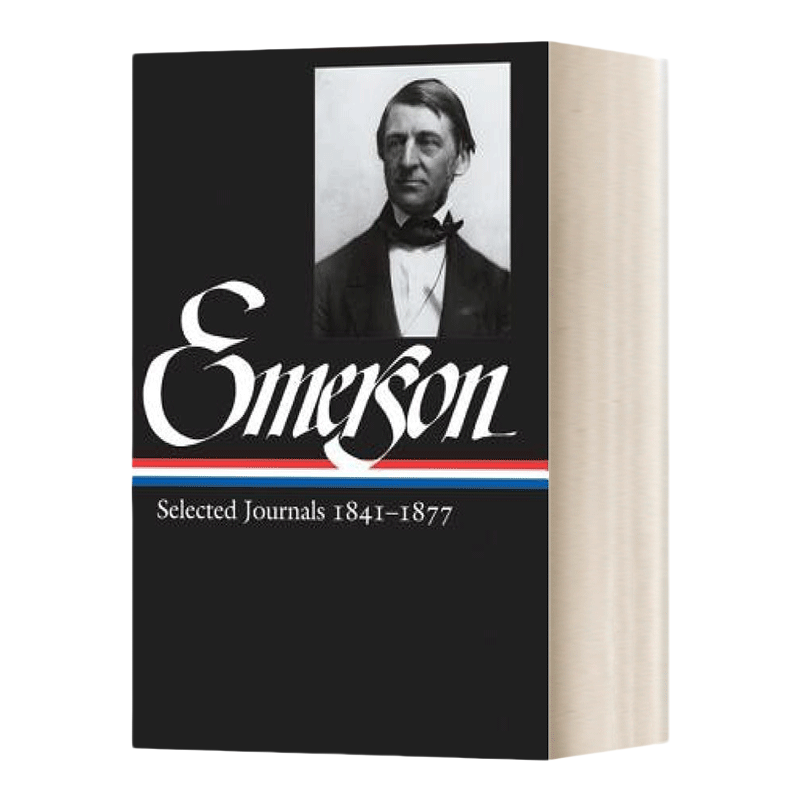 英文原版 Ralph Waldo Emerson 拉尔夫 沃尔多 爱默生 1841-1877年期刊选集 美国图书馆 精装 英文版 进口英语原版书籍