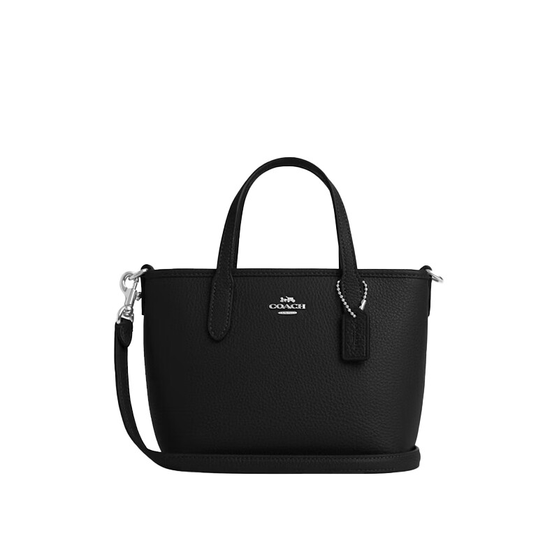 COACH/蔻驰官方 奥莱女士迷你City Tote单肩斜挎手提包托特CW031