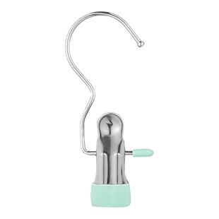 不锈钢挂钩夹子多用途无痕毛巾帽子袜子防风固定带钩收纳晾衣夹子