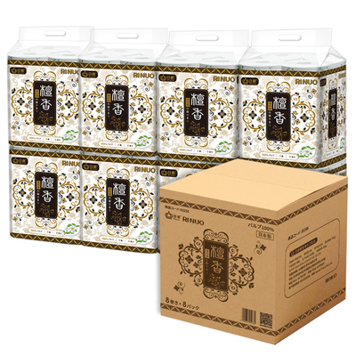 日诺白檀卷纸有芯3层檀香溶水