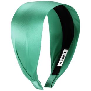 L9000/翠绿妖姬秋冬洗脸发箍女2025新款外出百搭真丝发饰女士头箍