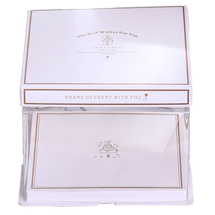 生日蛋糕盒子包装盒打包盒4寸6寸8寸八寸12寸透明圆形方形礼盒