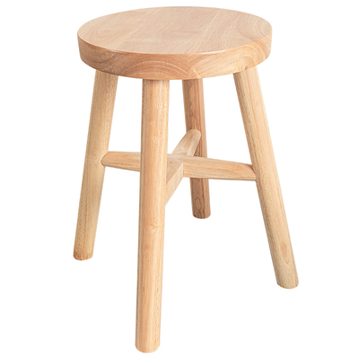 北欧实木圆凳成人木头简约凳子家用餐桌凳客厅茶几凳创意加厚木凳