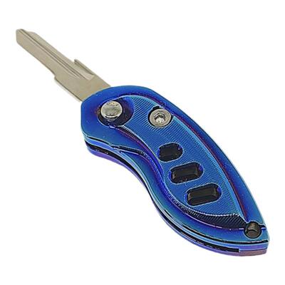 钱江赛550钥匙改装金属折叠