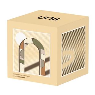 博士伦美瞳日抛10片甜酷中性风近视隐形眼镜大小直径Unii官方正品