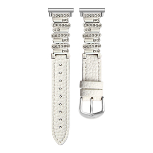 适用华为watch gt6手表带watchgt5智能运动金属表链watch4pro女款高级感腕表专用3女士高端精致2新款秋冬真皮