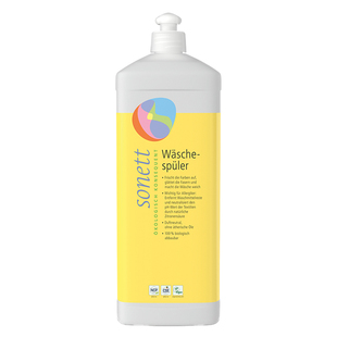 德国进口Sonett裳奈有机衣物漂洗剂中和残留碱性柔顺纤维低泡无香