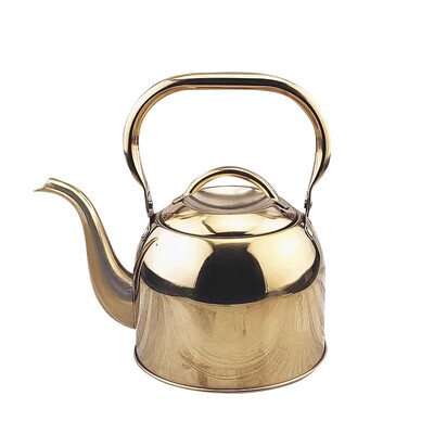 提手金色米酒带滤网茶壶