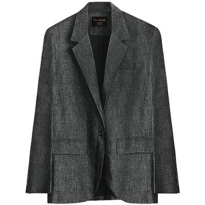 COCOBELLA100%亚麻奢感西装