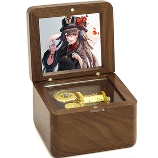 原神米哈游胡桃可莉钟离刻晴安柏凯亚丽莎周边音乐盒生日礼物现货