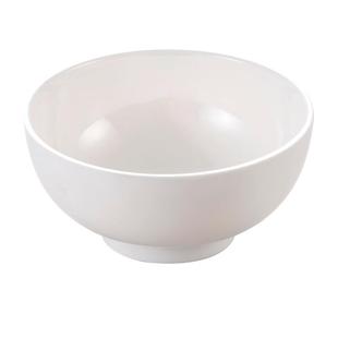 扬格白色密胺小碗商用快餐店塑料汤碗食堂餐厅米饭碗火锅店调料碗