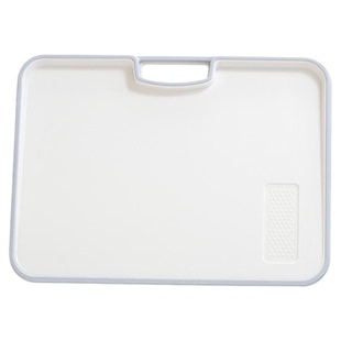 日式砧板双面使用案板粘板刀板创意塑料切菜板家用菜板包胶防滑板