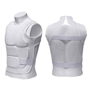 空手道护胸护具男女护胸护身跆拳道护甲儿童护胸训练搏击专业护具