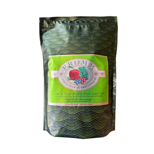 仁可宠物 晟煜标Fromm绿福摩成幼全猫粮无谷三文鱼鸭牛肉4磅10磅