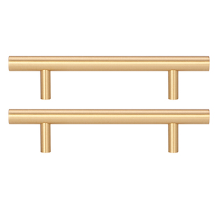 德国KABO全铜拉手北欧黄铜抽屉拉手轻奢简约衣柜门把手橱柜门拉手