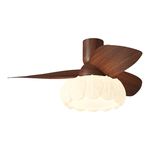 2026新款奶油风卧室吸顶灯电扇一体式灯具中式复古风扇灯全屋灯具