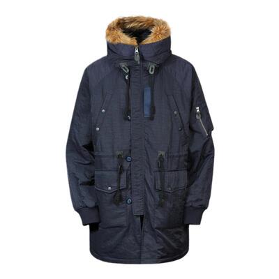 GuukaTech毛领棉衣派克服保暖冬