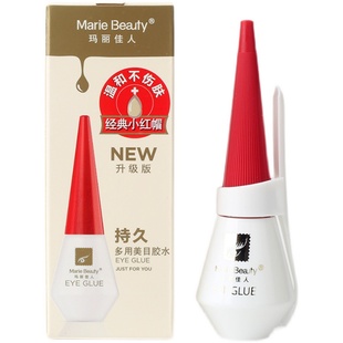 正品玛丽佳人假睫毛胶水无痕定型蕾丝女双眼皮贴超粘持久防水胶水