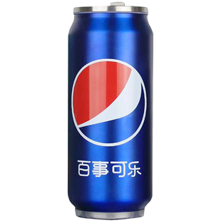 创意潮流保温杯啤酒百事易拉罐网红抖音学生水杯子咖啡杯情侣礼物