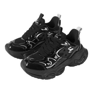 太平鸟男装 编制鞋带舒适后跟潮流休闲鞋时尚经典跑步运动鞋潮