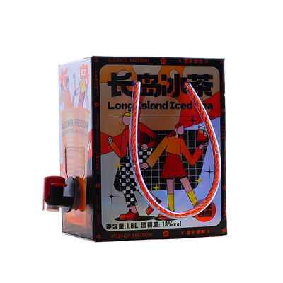 经典趣饮1.8L小花样果酒礼盒套装