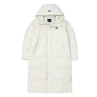 【自营】MLB羽绒服新款男装女装保暖运动服户外休闲长款鹅绒外套