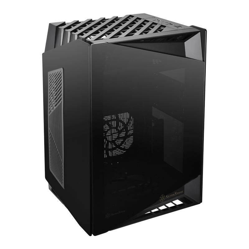 银欣效能版itx机箱垂直风道水冷