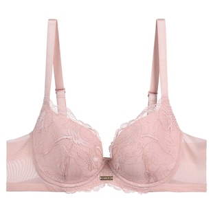 【列维斯蕾丝】安莉芳专柜新品夹碗围内衣女大胸显小文胸EB00839