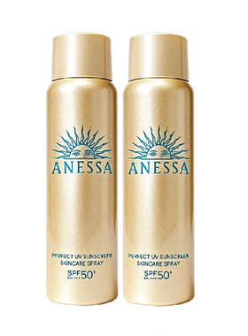 ANESSA/安热沙户外防晒喷雾60g*2
