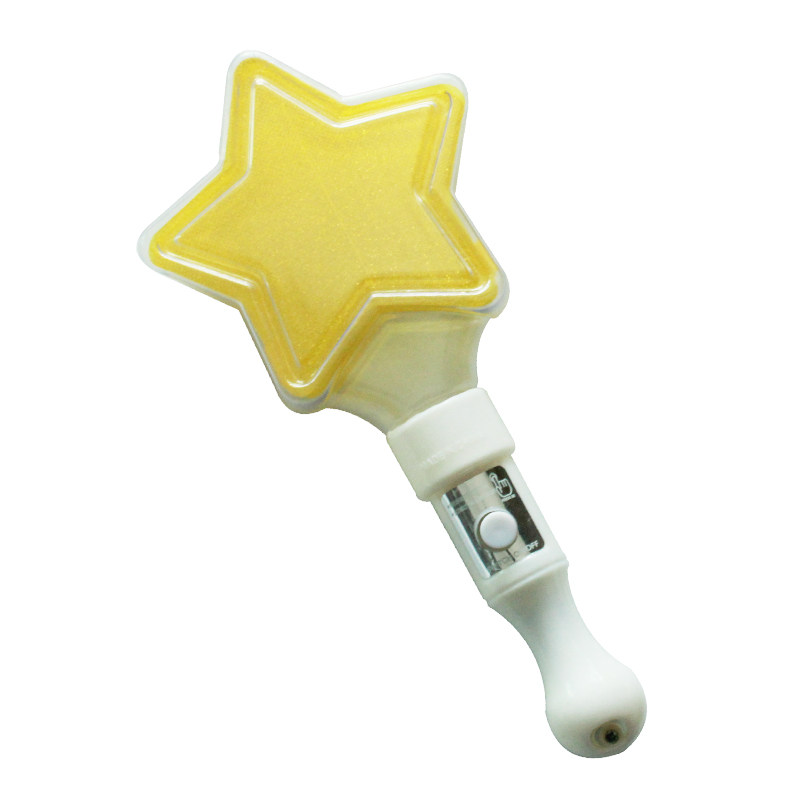 星星荧光棒定制发光玩具演出道具手灯五角星演唱会变色应援银光棒