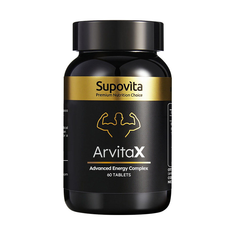 Supovita进口威钢活力丸小黑瓶牡蛎精华AX能量复合营养片葫芦巴