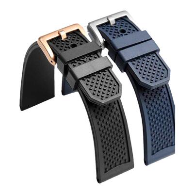 适配卡地亚卡历博硅胶橡胶手表带