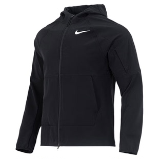 耐克Nike PRO男子保暖上衣外套加绒舒适百搭梭织夹克DQ6594-010