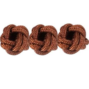 红色菠萝结线圈菠萝扣平结diy编织手链项链编织绳红绳配件小配饰