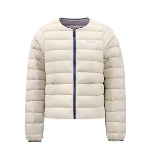 君羽辕辙鹅绒服女款700蓬2025秋冬轻薄圆领保暖羽绒外套轻薄内胆