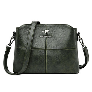 真皮牛皮女包大容量中年手提妈妈包2024春夏新款多层单肩斜挎包包