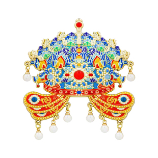 孝端皇后凤冠九龙九凤金属冰箱贴 北京故宫博物院文创纪念品定制