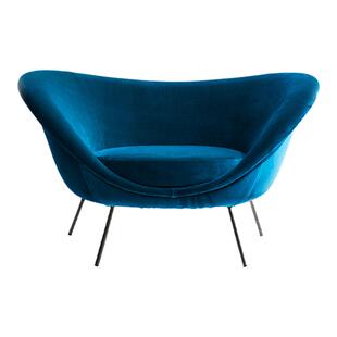 北欧艺术爱情沙发椅创意元宝造型设计师款客厅玻璃钢扶手靠背椅