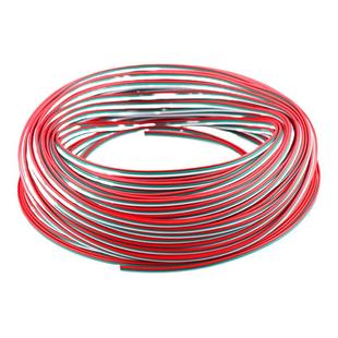 低压3pin排线LED灯带条延长线三芯3拼连接电线18 20 22AWG0.3 0.5