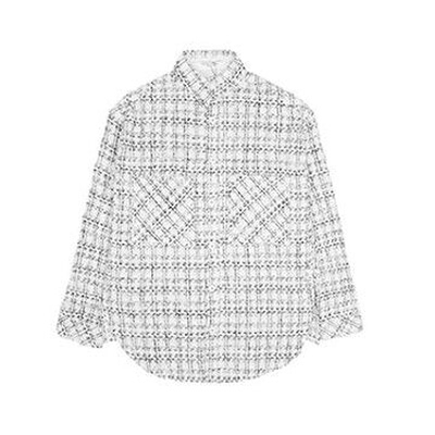 Charlie Luciano衬衫外套 正品CL衬衫明星同款 cl衬衫外套小香风